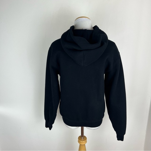 Aritzia Sweatfleece Perfect Black Hoodie Sweatshirt Size XS - Picture 3 of 5